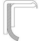 National 100058 Ignition Distributor Seal - view 3