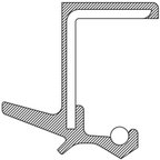 National 223240 Steering Gear Sector Shaft Seal - Left - view 3