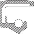 National 224010 Automatic Transmission Oil Pump Seal - Front, Front Inner or Rear Inner - view 3