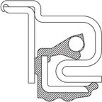 National 370054A Wheel Seal - Front Inner - view 3