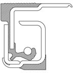 National 370132A Wheel Seal - Front Inner or Rear Inner - view 3