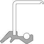 National 4904 Wheel Seal - Front Inner, Rear Inner or Rear Outer - view 3