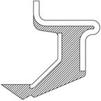 National 710091 Wheel Seal - Front Inner - view 3