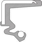 National 710479 Wheel Seal - Front, Rear or Rear Inner - view 3