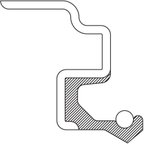National 710569 Wheel Seal - Front, Front Outer or Rear Outer - view 3
