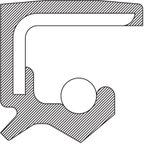 National 710700 Automatic Transmission Output Shaft Seal - Right - view 3