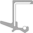 National 711096 Drive Axle Shaft Seal - Rear - view 2