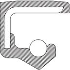 National 713771 Manual Transmission Input Shaft Seal - Front - view 3