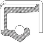 National 7834 Wheel Seal - Front Inner - view 3