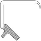 National 8975S Wheel Seal - Front Inner - view 3