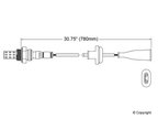 Walker 250-21027 Oxygen Sensor - Upstream - view 2
