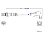 Walker 250-23019 Oxygen Sensor - Upstream, Upstream Left or Upstream Right - view 2