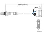 Walker 250-23023 Oxygen Sensor - Upstream - view 2