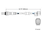 Walker 250-24093 Oxygen Sensor - Upstream Front or Upstream Rear - view 2