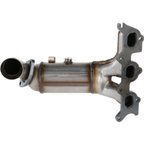 OP Converters OPCC1029 Catalytic Converter with Integrated Exhaust Manifold - Front - view 1