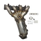 OP Converters OPCC1044 Catalytic Converter with Integrated Exhaust Manifold - Front - view 2