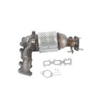 OP Converters OPCF5077 Catalytic Converter with Integrated Exhaust Manifold - Front Left - view 2