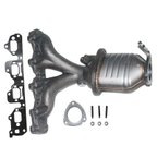 OP Converters OPCG4040 Catalytic Converter with Integrated Exhaust Manifold - Front - view 1