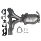 OP Converters OPCG4040 Catalytic Converter with Integrated Exhaust Manifold - Front - view 2