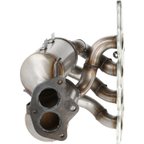 OP Converters OPCH9022 Catalytic Converter with Integrated Exhaust Manifold - Front - view 3