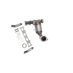 OP Converters OPCJ1012 Catalytic Converter with Integrated Exhaust Manifold - Front - view 2