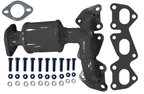 OP Converters OPCM2025 Catalytic Converter with Integrated Exhaust Manifold - Front Right - view 1