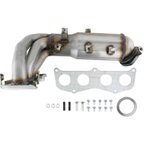 OP Converters OPCM2026 Catalytic Converter with Integrated Exhaust Manifold - Front - view 4