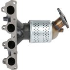 OP Converters OPCM2031 Catalytic Converter with Integrated Exhaust Manifold - Front - view 1