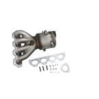 OP Converters OPCM2041 Catalytic Converter with Integrated Exhaust Manifold - Front - view 2