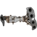 OP Converters OPCN2027 Catalytic Converter with Integrated Exhaust Manifold - Front - view 1