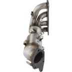 OP Converters OPCN2027 Catalytic Converter with Integrated Exhaust Manifold - Front - view 3