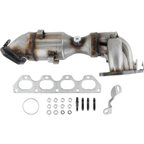 OP Converters OPCN2027 Catalytic Converter with Integrated Exhaust Manifold - Front - view 4