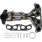OP Converters OPCN3047 Catalytic Converter with Integrated Exhaust Manifold - Front - view 4