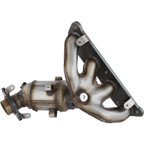 OP Converters OPCN3070 Catalytic Converter with Integrated Exhaust Manifold - Front - view 5
