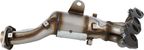 OP Converters OPCN3086 Catalytic Converter with Integrated Exhaust Manifold - Front - view 3