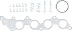 OP Converters OPCN3086 Catalytic Converter with Integrated Exhaust Manifold - Front - view 4