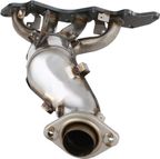 OP Converters OPCN3086 Catalytic Converter with Integrated Exhaust Manifold - Front - view 5