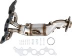 OP Converters OPCN3086 Catalytic Converter with Integrated Exhaust Manifold - Front - view 2