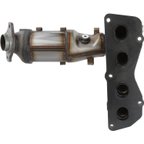 OP Converters OPCT1045 Catalytic Converter with Integrated Exhaust Manifold - Front - view 1