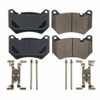 PowerStop 17-2139 Disc Brake Pad Set - Front - view 1