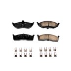 PowerStop 17-591 Disc Brake Pad Set - Front - view 1