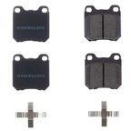 PowerStop 17-709 Disc Brake Pad Set - Rear - view 1