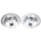 PowerStop AR8295XPR Disc Brake Rotor Set - Rear - view 2