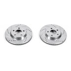 PowerStop AR8299XPR Disc Brake Rotor Set - Front - view 2