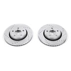 PowerStop AR83076XPR Disc Brake Rotor Set - Front - view 2