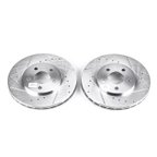 PowerStop AR8341XPR Disc Brake Rotor Set - Front - view 2