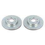 PowerStop AR84103XPR Disc Brake Rotor Set - Front - view 2