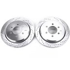PowerStop AR8591XPR Disc Brake Rotor Set - Rear - view 1