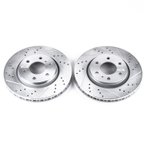 PowerStop AR8661XPR Disc Brake Rotor Set - Front - view 2
