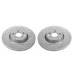 PowerStop EBR1002XPR Disc Brake Rotor Set - Front - view 2